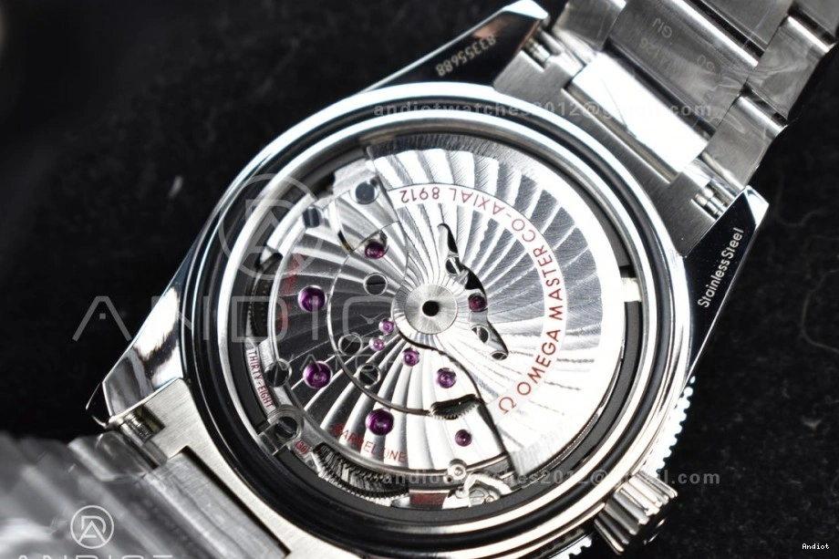 Bracelet Dial Blue Heritage Best VSF Seamaster 1:1 Edition on Clone Super 300 SS A8912 0401